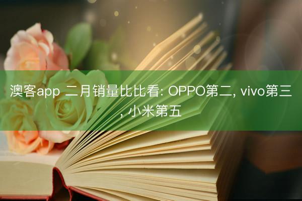 澳客app 二月销量比比看: OPPO第二， vivo第三， 小米第五